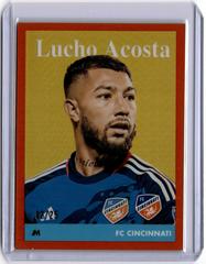 Lucho Acosta [Orange] Soccer Cards 2023 Topps Chrome MLS 1958 Prices