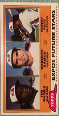 Expos Future Stars [Raines, Ramos, Pate] #479 Baseball Cards 1981 Topps Prices