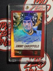 Jimmy Garoppolo [Autograph Red] #386 Football Cards 2014 Panini Score Prices