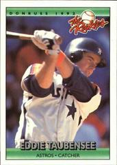Eddie Taubensee Baseball Cards 1992 Panini Donruss Rookies Prices