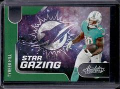Tyreek Hill [Spectrum Green] #SG-20 Football Cards 2022 Panini Absolute Star Gazing Prices