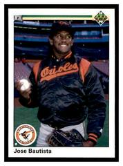 Jose Bautista Baseball Cards 1990 Upper Deck Prices