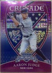 Aaron Judge [Purple Mojo] #7 Baseball Cards 2018 Panini Chronicles Crusade Prices