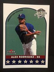 Alex Rodriguez #U305 Baseball Cards 2002 Fleer Tradition Update Prices