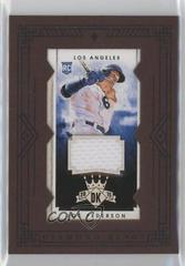 Joc Pederson [Mini Material Framed] #165 Baseball Cards 2015 Panini Diamond Kings Prices