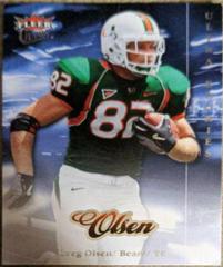 Greg Olsen #223 Football Cards 2007 Ultra Prices