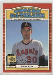 Nolan Ryan #120 Baseball Cards 2001 Upper Deck Decade 1970's Prices