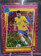 Gabriel Martinelli [Optic Pink Velocity] #182 Soccer Cards 2021 Panini Donruss Road to Qatar Prices