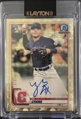 Yu Chang #CRA-YC Baseball Cards 2020 Bowman Chrome Rookie Autographs Prices