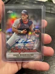 Ivan Rodriguez [Autograph] Baseball Cards 2019 Topps Chrome the Family Business Prices