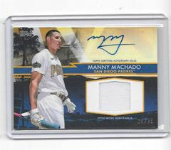 Manny Machado Baseball Cards 2022 Topps Update All Star Stitches Autographs Prices