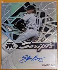Shane Baz #SC-SB Baseball Cards 2022 Panini Mosaic Scripts Autographs Prices