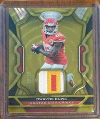 Dwayne Bowe [Gold] #MM-DB Football Cards 2022 Panini Certified Materials Mirror Prices