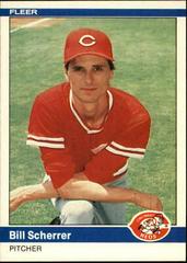 Bill Scherrer #482 Baseball Cards 1984 Fleer Prices
