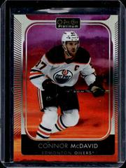 Connor McDavid [Sunset] Hockey Cards 2021 O-Pee-Chee Platinum Prices