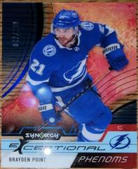 Brayden Point [Blue] #EP-BP Hockey Cards 2021 Upper Deck Synergy Exceptional Phenoms Prices