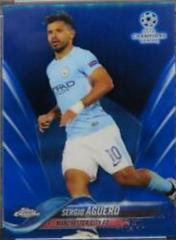 Sergio Rico [Blue Refractor] Soccer Cards 2017 Topps Chrome UEFA Champions League Prices