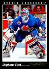 Stephane Fiset #115 Hockey Cards 1993 Pinnacle Prices