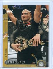 Robbie Lawler [Gold] #12 Ufc Cards 2015 Topps UFC Chronicles Prices