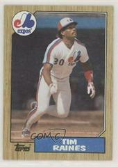 Tim Raines Baseball Cards 1987 Topps Prices