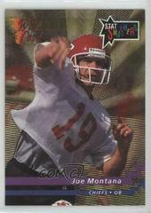 Joe Montana [Gold] #WSS-62 Football Cards 1993 Wild Card Stat Smashers Prices