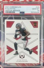 Kyle Pitts [Bronze] Football Cards 2021 Panini Chronicles Vertex Prices
