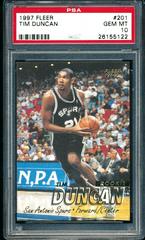Tim Duncan Basketball Cards 1997 Fleer Prices