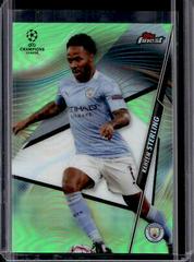 Raheem Sterling [Neon Green Refractor] #74 Soccer Cards 2020 Topps Finest UEFA Champions League Prices