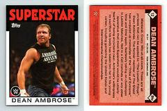 Dean Ambrose Wrestling Cards 2016 Topps WWE Heritage Prices