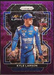 Kyle Larson [Purple Velocity] #1 Racing Cards 2022 Panini Prizm Nascar Prices
