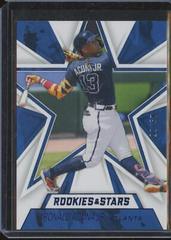 Ronald Acuna Jr. [Blue] Baseball Cards 2021 Panini Chronicles Rookies and Stars Prices