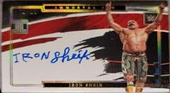 Iron Sheik [Holo Gold] Wrestling Cards 2022 Panini Impeccable WWE Immortal Ink Autographs Prices