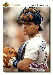 Ivan Rodriguez [Gold Hologram] #245 Baseball Cards 1992 Upper Deck Prices