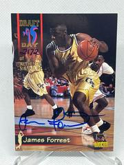 James Forrest #23 Basketball Cards 1995 Signature Rookies Draft Day Prices
