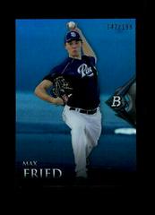 Max Fried [Blue Refractor] Baseball Cards 2014 Bowman Platinum Chrome Prospects Prices