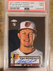 Ryan Mountcastle [Refractor] #CBA-RM Baseball Cards 2021 Topps Chrome Black Autographs Prices