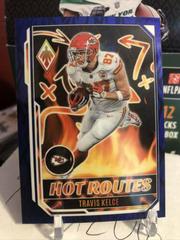 Travis Kelce [Blue] #HR-27 Football Cards 2022 Panini Phoenix Hot Routes Prices