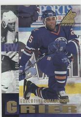 Mike Grier Hockey Cards 1997 Pinnacle Inside Prices