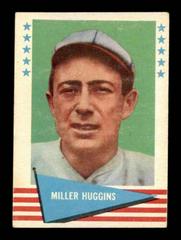 Miller Huggins #46 Baseball Cards 1961 Fleer Prices
