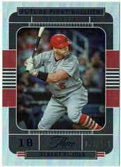 Albert Pujols #FFB-3 Baseball Cards 2022 Panini Three and Two Future First Ballots Prices