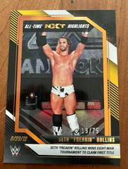 Seth 'Freakin' Rollins [Black and Gold] Wrestling Cards 2022 Panini NXT WWE All Time Highlights Prices