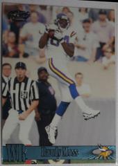 Randy Moss [Platinum Blue] #244 Football Cards 1998 Pacific Prices
