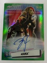 Asuka [Green Refractor] Wrestling Cards 2021 Topps Chrome WWE Autographs Prices