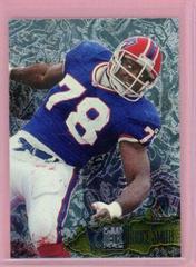 Bruce Smith #15 Football Cards 1996 Fleer Metal Prices