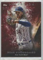 Noah Syndergaard [Red] #4 Baseball Cards 2018 Topps Inception Prices