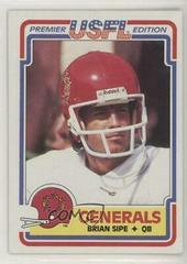 Brian Sipe #73 Football Cards 1984 Topps USFL Prices