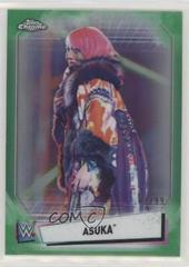 Asuka [Green Refractor] #IV-3 Wrestling Cards 2021 Topps Chrome WWE Image Variations Prices