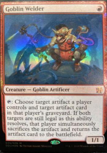 Goblin Welder #35 Prices | Magic Duel Deck: Elves vs. Inventors | Magic ...