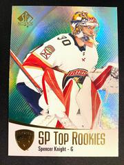 Spencer Knight [Green] #TR-25 Hockey Cards 2021 SP Authentic Top Rookies Prices