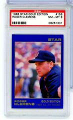 Roger Clemens #156 Baseball Cards 1988 Star Gold Edition Prices